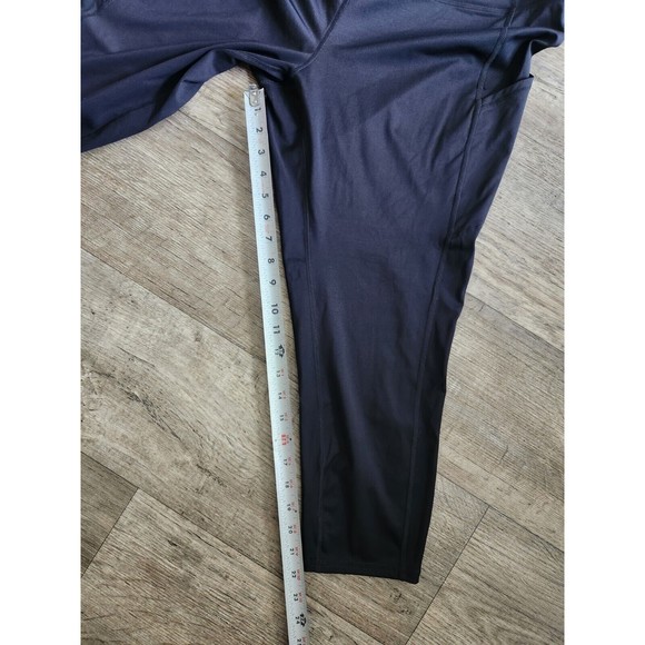 TORRID Size 2 Womens Black Stretchy Leggings Yoga Pants *EUC* - Picture 8 of 8